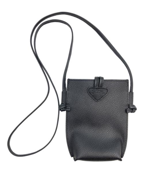 LONGCHAMP（ロンシャン）LONGCHAMP (ロンシャン) フォンケース ブラックの古着・服飾アイテム