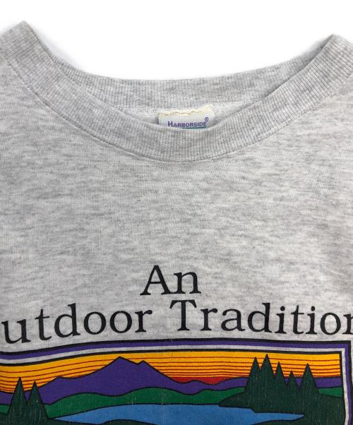 L.L.Bean（エルエルビーン）L.L.Bean (エルエルビーン) HARBORSIDE GRAPHICS グレー サイズ:SIZE Sの古着・服飾アイテム