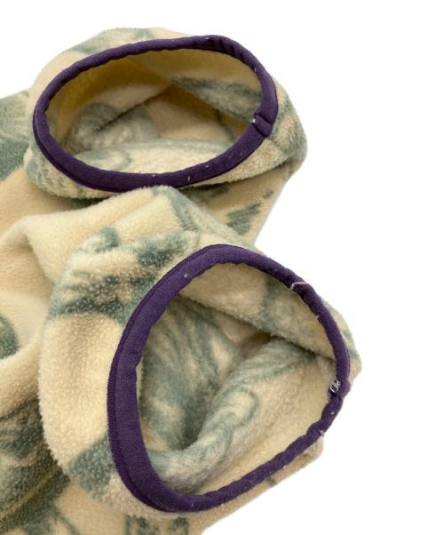 POLeR（ポーラー）POLeR (ポーラー) フリースPOジャケット ベージュ×グリーン サイズ:SIZE Mの古着・服飾アイテム