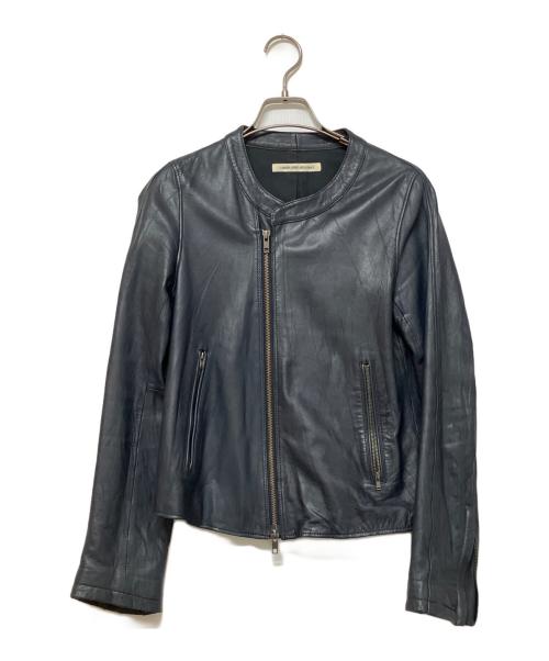 green label relaxing（グリーンレーベルリラクシング）green label relaxing (グリーンレーベルリラクシング) レザージャケット ブラック サイズ:38の古着・服飾アイテム