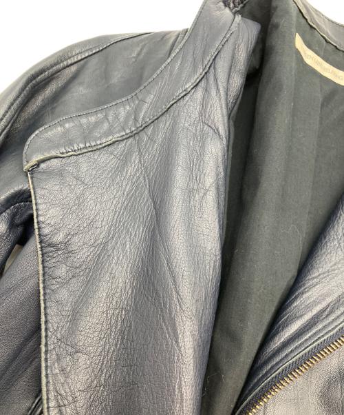 green label relaxing（グリーンレーベルリラクシング）green label relaxing (グリーンレーベルリラクシング) レザージャケット ブラック サイズ:38の古着・服飾アイテム