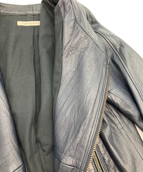 green label relaxing（グリーンレーベルリラクシング）green label relaxing (グリーンレーベルリラクシング) レザージャケット ブラック サイズ:38の古着・服飾アイテム