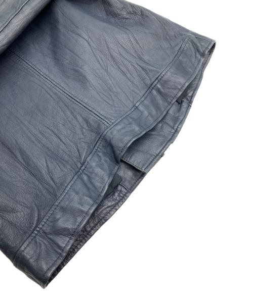 green label relaxing（グリーンレーベルリラクシング）green label relaxing (グリーンレーベルリラクシング) レザージャケット ブラック サイズ:38の古着・服飾アイテム