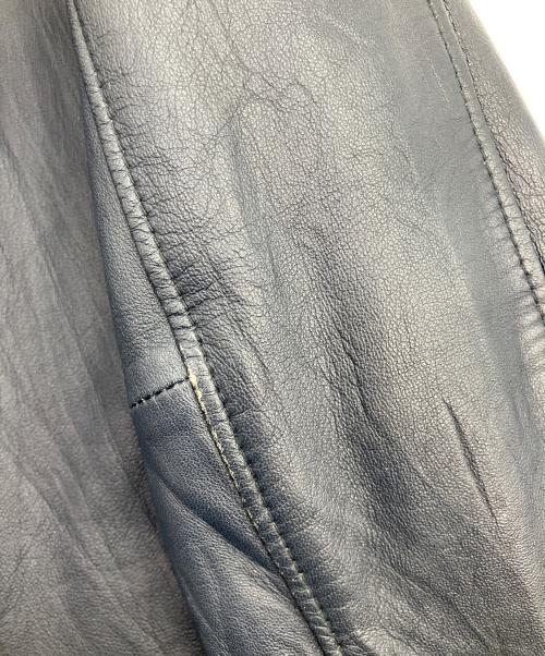 green label relaxing（グリーンレーベルリラクシング）green label relaxing (グリーンレーベルリラクシング) レザージャケット ブラック サイズ:38の古着・服飾アイテム