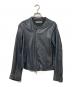 green label relaxing（グリーンレーベルリラクシング）の古着「レザージャケット」｜ブラック