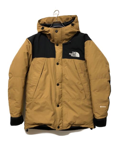 THE NORTH FACE（ザ ノース フェイス）THE NORTH FACE (ザ ノース フェイス) マウンテンダウンジャケット ブラウン×ブラック サイズ:Mの古着・服飾アイテム