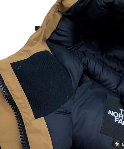 THE NORTH FACE（ザ ノース フェイス）THE NORTH FACE (ザ ノース フェイス) マウンテンダウンジャケット ブラウン×ブラック サイズ:Mの古着・服飾アイテム
