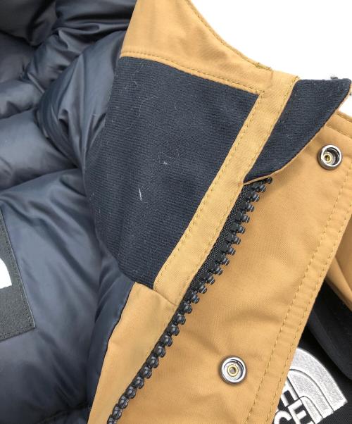 THE NORTH FACE（ザ ノース フェイス）THE NORTH FACE (ザ ノース フェイス) マウンテンダウンジャケット ブラウン×ブラック サイズ:Mの古着・服飾アイテム