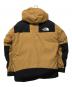THE NORTH FACE (ザ ノース フェイス) マウンテンダウンジャケット ブラウン×ブラック サイズ:M：30000円