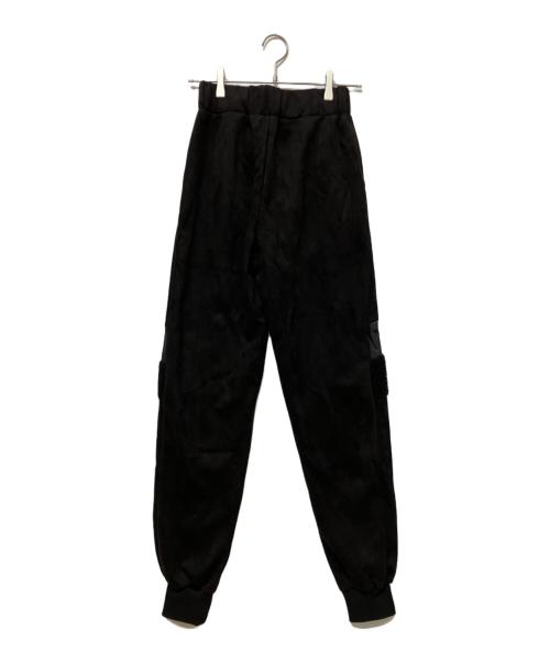 theodoric.dy（セオドリックディ）theodoric.dy (セオドリックディ) Material Switching Pants ブラック サイズ:SIZE Mの古着・服飾アイテム