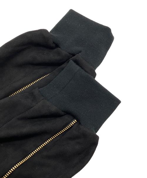 theodoric.dy（セオドリックディ）theodoric.dy (セオドリックディ) Material Switching Pants ブラック サイズ:SIZE Mの古着・服飾アイテム