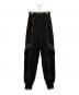 theodoric.dy（セオドリックディ）の古着「Material Switching Pants」｜ブラック