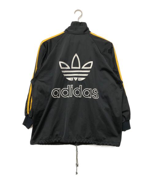 adidas（アディダス）adidas (アディダス) トラックジャケット ブラック×イエロー サイズ:SIZE Sの古着・服飾アイテム