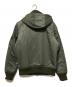 ALPHA INDUSTRIES (アルファインダストリーズ) フライトジャケット オリーブ サイズ:SIZE M：5000円