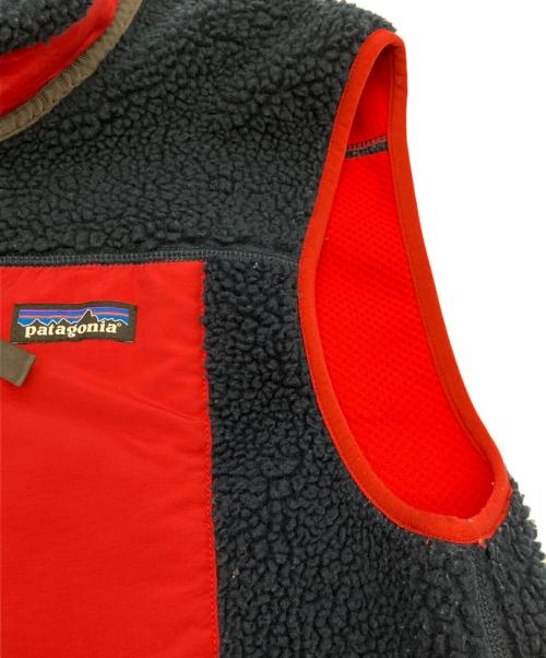 Patagonia（パタゴニア）Patagonia (パタゴニア) フリースベスト ネイビー サイズ:Mの古着・服飾アイテム