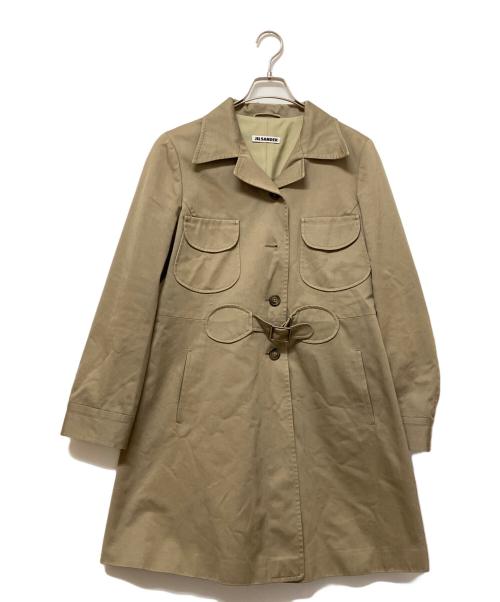 JIL SANDER（ジルサンダー）JIL SANDER (ジルサンダー) トレンチコート ベージュ サイズ:40の古着・服飾アイテム