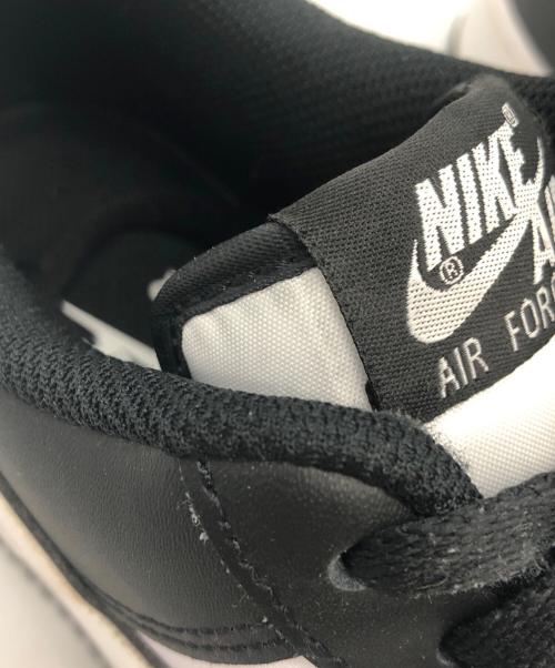 NIKE（ナイキ）NIKE (ナイキ) AIR FORCE1 ブラック×ホワイト サイズ:26の古着・服飾アイテム