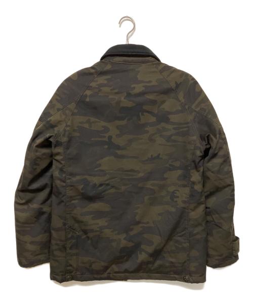 TOKYO NISHIKAWA（トーキョーニシカワ）TOKYO NISHIKAWA (トーキョーニシカワ) nano・universe (ナノ・ユニバース) ダウンジャケット オリーブ×ブラック サイズ:Lの古着・服飾アイテム