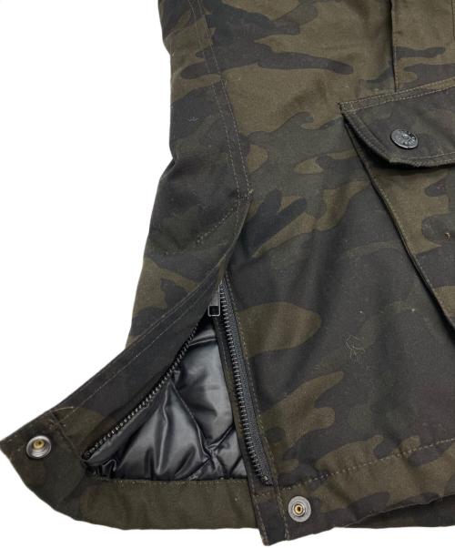 TOKYO NISHIKAWA（トーキョーニシカワ）TOKYO NISHIKAWA (トーキョーニシカワ) nano・universe (ナノ・ユニバース) ダウンジャケット オリーブ×ブラック サイズ:Lの古着・服飾アイテム