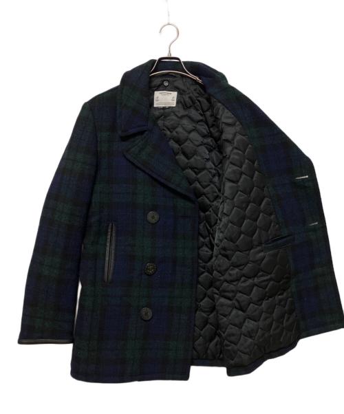 shott PERFECTO BRAND（ショット パーフェクト）shott PERFECTO BRAND (ショット パーフェクト) 2Bコート グリーン×ブルー サイズ:SIZE Mの古着・服飾アイテム