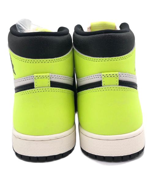 NIKE（ナイキ）NIKE (ナイキ) ハイカットスニーカー ホワイト×イエロー サイズ:27.5の古着・服飾アイテム