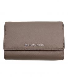 MICHAEL KORS（マイケル・コース）の古着「3つ折り財布」｜ブラウン