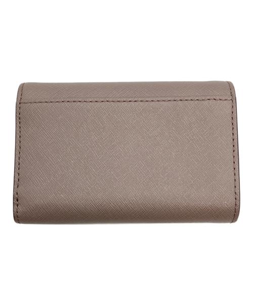 MICHAEL KORS（マイケル・コース）MICHAEL KORS (マイケル・コース) 3つ折り財布 ブラウンの古着・服飾アイテム