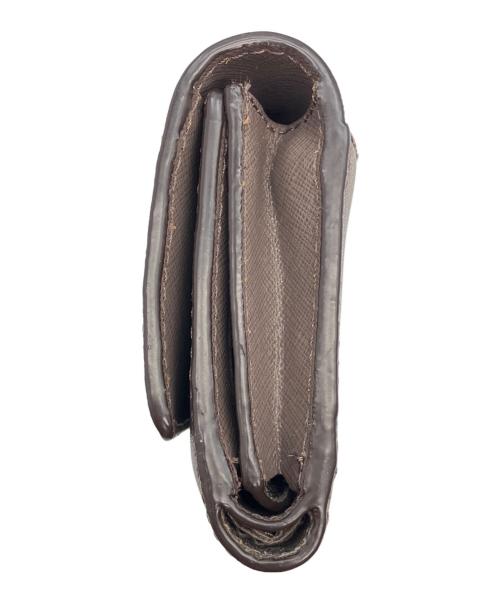 MICHAEL KORS（マイケル・コース）MICHAEL KORS (マイケル・コース) 3つ折り財布 ブラウンの古着・服飾アイテム