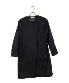 COLLAGE GALLARDAGALANTE（コラージュ ガリャルダガランテ）の古着「ノーカラージャケット」｜ブラック