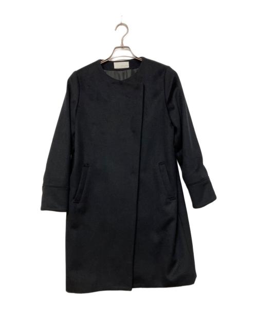 COLLAGE GALLARDAGALANTE（コラージュ ガリャルダガランテ）COLLAGE GALLARDAGALANTE (コラージュ ガリャルダガランテ) ノーカラージャケット ブラック サイズ:Freeの古着・服飾アイテム