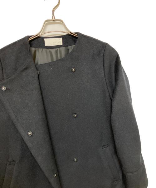 COLLAGE GALLARDAGALANTE（コラージュ ガリャルダガランテ）COLLAGE GALLARDAGALANTE (コラージュ ガリャルダガランテ) ノーカラージャケット ブラック サイズ:Freeの古着・服飾アイテム