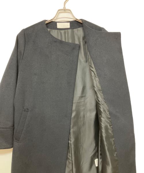 COLLAGE GALLARDAGALANTE（コラージュ ガリャルダガランテ）COLLAGE GALLARDAGALANTE (コラージュ ガリャルダガランテ) ノーカラージャケット ブラック サイズ:Freeの古着・服飾アイテム