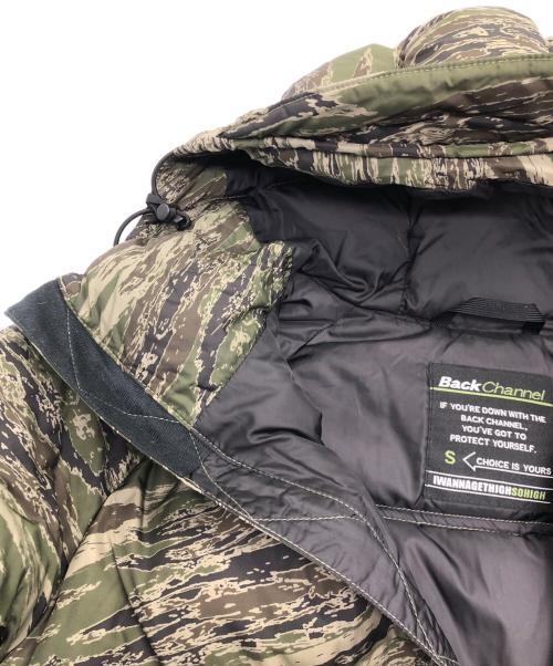 BACK CHANNEL（バックチャンネル）BACK CHANNEL (バックチャンネル) ダウンジャケット グリーン サイズ:SIZE Sの古着・服飾アイテム