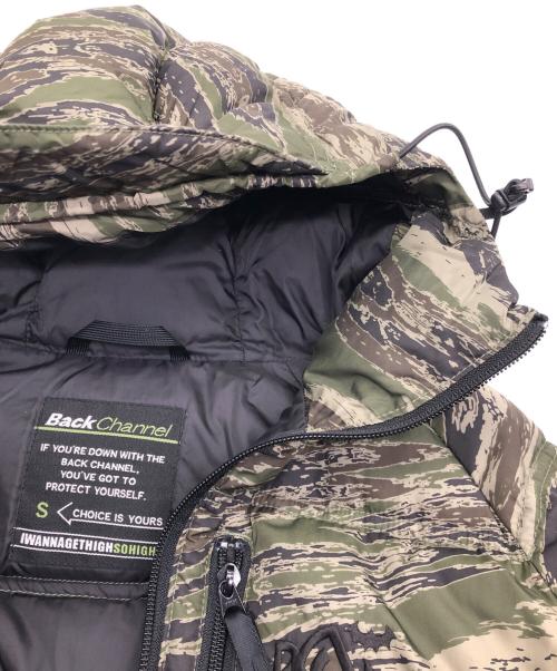 BACK CHANNEL（バックチャンネル）BACK CHANNEL (バックチャンネル) ダウンジャケット グリーン サイズ:SIZE Sの古着・服飾アイテム