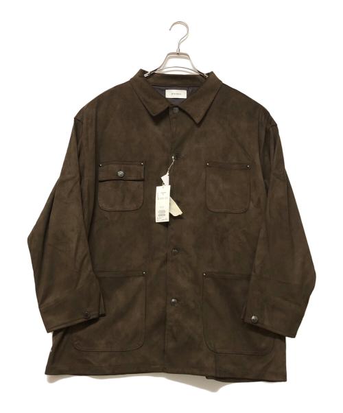 WHIMSIC（ウィムジック）WHIMSIC (ウィムジック) ジャケット ブラウン サイズ:SIZE Lの古着・服飾アイテム
