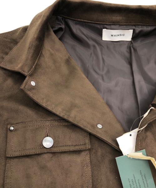 WHIMSIC（ウィムジック）WHIMSIC (ウィムジック) ジャケット ブラウン サイズ:SIZE Lの古着・服飾アイテム