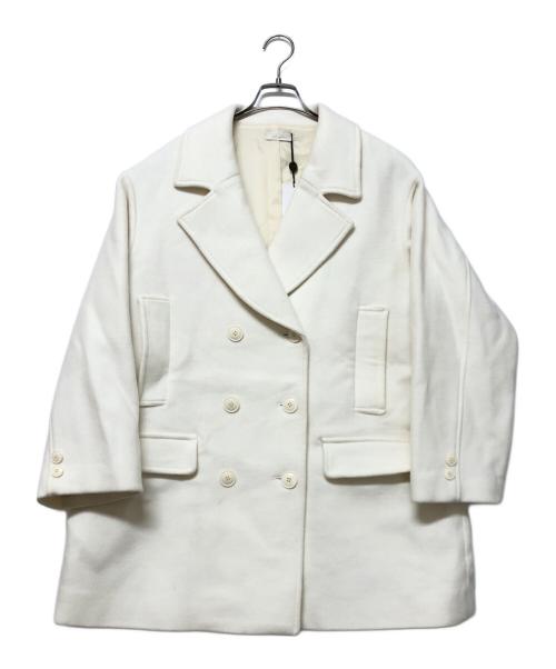 Loungedress（ラウンジドレス）Loungedress (ラウンジドレス) Pコート ホワイト サイズ:Freeの古着・服飾アイテム