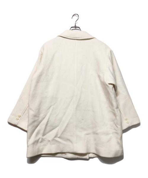 Loungedress（ラウンジドレス）Loungedress (ラウンジドレス) Pコート ホワイト サイズ:Freeの古着・服飾アイテム