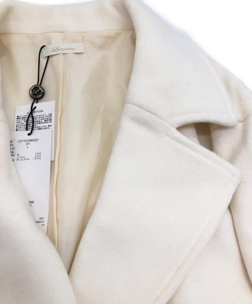 Loungedress（ラウンジドレス）Loungedress (ラウンジドレス) Pコート ホワイト サイズ:Freeの古着・服飾アイテム