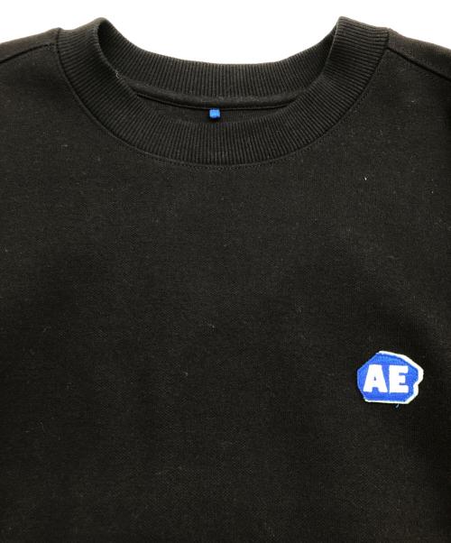 ADER error（アーダーエラー）ADER error (アーダーエラー) クルーネックスウェット ブラック サイズ:SIZE A1の古着・服飾アイテム
