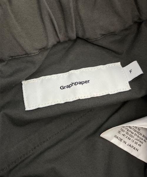 Graphpaper（グラフペーパー）Graphpaper (グラフペーパー) イージーパンツ グレー サイズ:Freeの古着・服飾アイテム