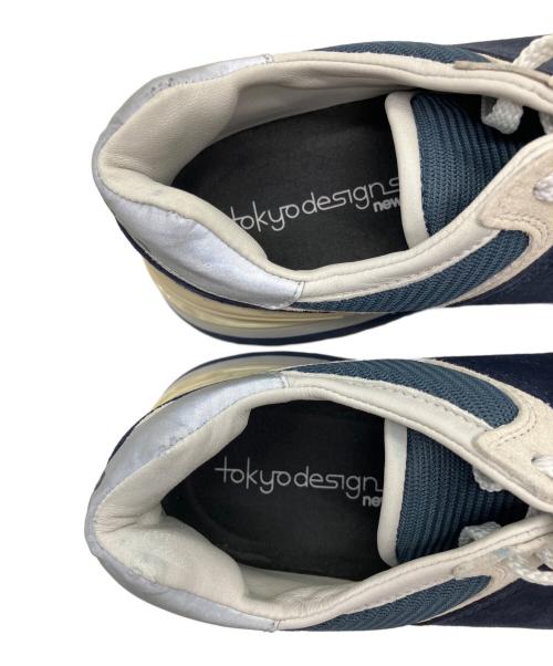 NEW BALANCE（ニューバランス）NEW BALANCE (ニューバランス) TOKYO DESIGN STUDIO (トウキョウデザインスタジオ) スニーカー ネイビー サイズ:SIZE 27cmの古着・服飾アイテム