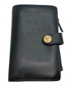 VERSACEヴェルサーチェ）の古着「2つ折り財布」｜ブラック