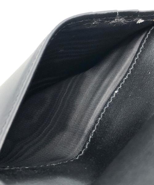 VERSACE（ヴェルサーチェ）VERSACE (ヴェルサーチェ) 2つ折り財布 ブラックの古着・服飾アイテム