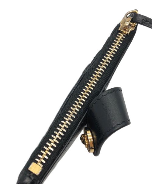 VERSACE（ヴェルサーチェ）VERSACE (ヴェルサーチェ) 2つ折り財布 ブラックの古着・服飾アイテム