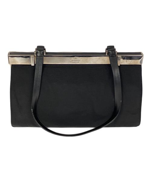 GUCCI（グッチ）GUCCI (グッチ) ハンドバッグ ブラックの古着・服飾アイテム