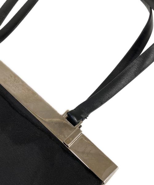 GUCCI（グッチ）GUCCI (グッチ) ハンドバッグ ブラックの古着・服飾アイテム