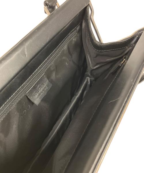 GUCCI（グッチ）GUCCI (グッチ) ハンドバッグ ブラックの古着・服飾アイテム