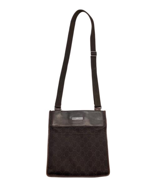 GUCCI（グッチ）GUCCI (グッチ) ショルダーバッグ ブラウンの古着・服飾アイテム