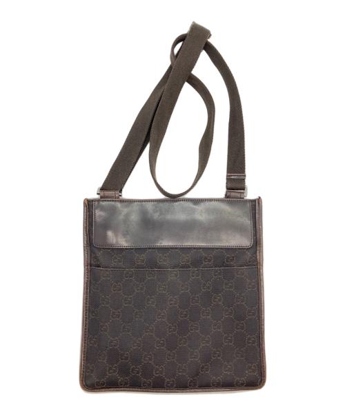 GUCCI（グッチ）GUCCI (グッチ) ショルダーバッグ ブラウンの古着・服飾アイテム
